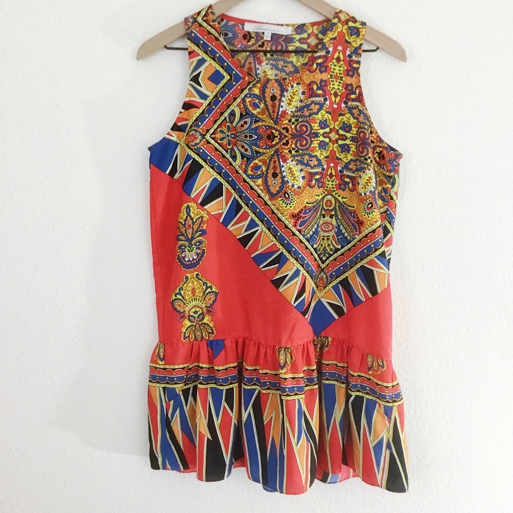 Lovers + Friends I Heart Babydoll Dress Size S